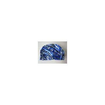 Professional custom Silicone swimming hat made of nylon, spandex for women protecting hair