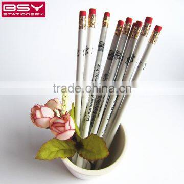12 pcs HB pencil with eraser pencil with pvc box