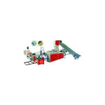PE, PP Waste Plastic Recycline & Granulating System Plastic Pelletizing Line