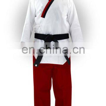 High quality V-neck taekwondo poomsae uniform