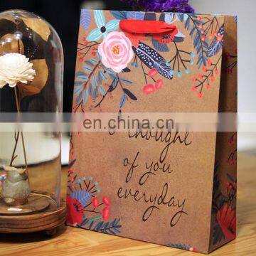 Fancy 'I thought of you everyday' Birthday Gift Bag Creative Handbag Wedding Gift Bag