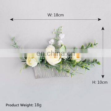 Fashion Bride Headband Wedding Jewelry Set Mori Bridesmaids Headdress Accessories photo-4