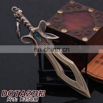 Dota 2 butterfly sword Key Chain Wholesale New Anime Game Dota 2 Key Chain