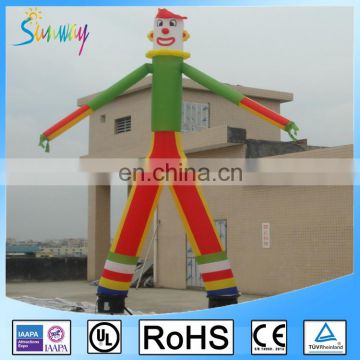 OEM Inflatable Sky Dancer for Sale Advertising 2 Legged Inflatable Air Dancer Clown Dancer