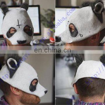 Rubber Cro Panda Mask Half Head Mask Different Types of Mask