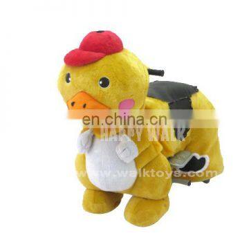 HI electric ride on animals plush electrical animal toy car