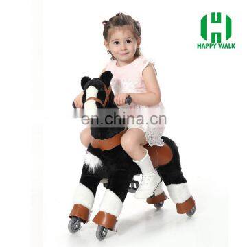 EN plush toy horse on wheels adult porn mechanical sex horse toy