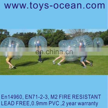 human inflatable bumper bubble ball,inflatable buddy bumper ball,inflatable belly bumper ball