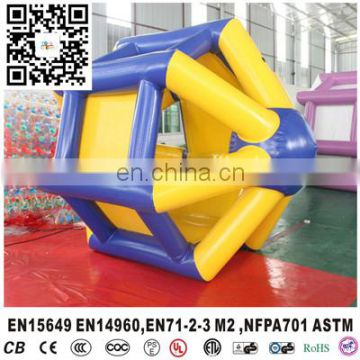 PVC Tarpaulin Inflatable Hamster Wheel For Outdoor Water Games