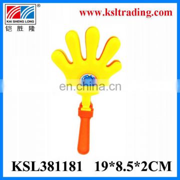 Promotional toy small plastic clap hand