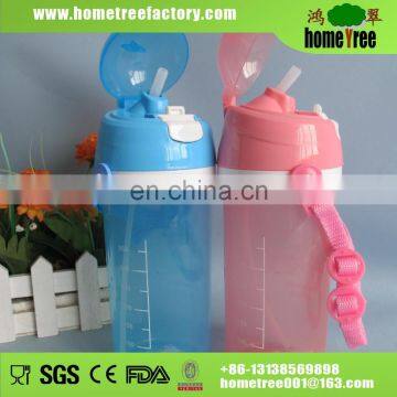 500ml Children Plastic Water Bottle Spout Cap Push Pull photo-2