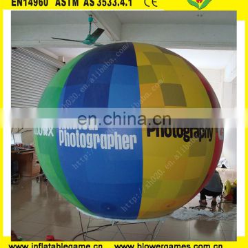 High quality inflatable advertising globe helium balloon for sale