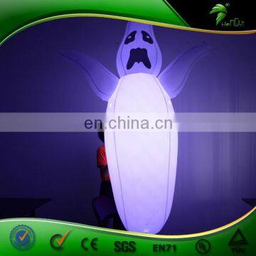 Advertising Custom Inflatable Ghost Balloon, Inflatable Pumpkin with LED Light, Inflatable Halloween Ornament for Event