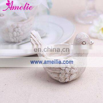 AN003 New Products 2014 Love Bird Resin Candle Holder