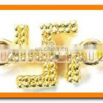 Exclusive Swastik Golden Beads Rakhi