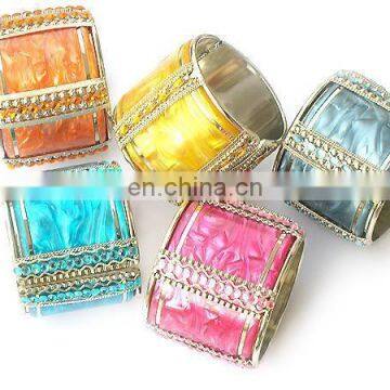 Gorgeous Traditional Handmade Colorful Rhinestone Designer Women's bangles