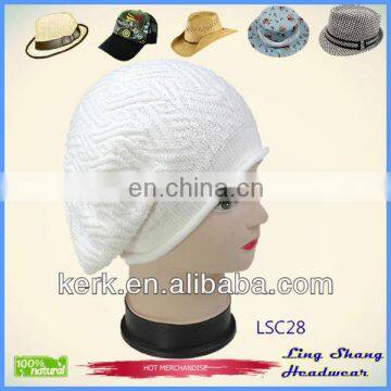 Female Cotton Knitted Hat hats caps, LSC28