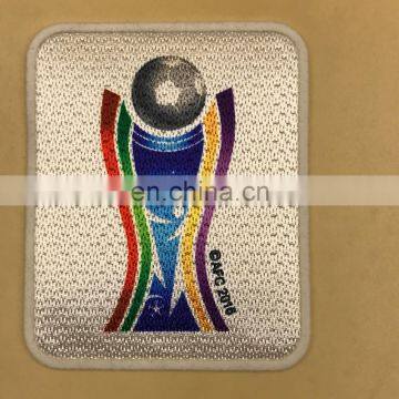 Factory Direct Clothing Patches Soccer Patches 3d Flock Custom T-shirt Printing Football Badges photo-3