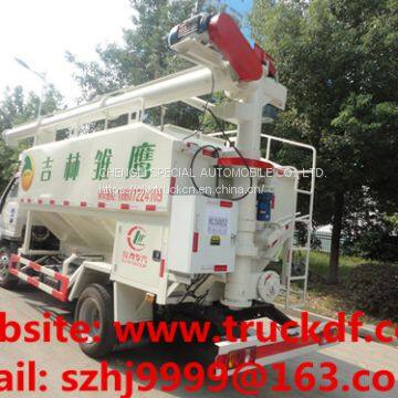 HOT SALE! Factory sale best price Forland 4*2 LHD 8m3 farm-oriented and livestock poultry feed delivery truck