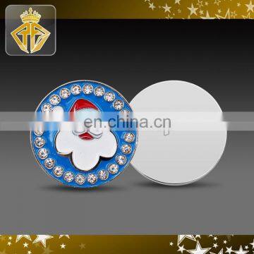 Santa Claus Golf Ball Marker for Christmas Gift