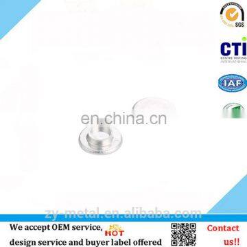 Aluminum high quality garment metal jeans button for clothing