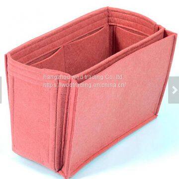 felt bag organizer with side compartment