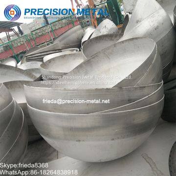 Steel hemisphere hemispherical head for pressure vessel tank head