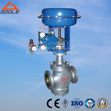 Pneumatic Double Seated Flow Regulator (GAZJHN)