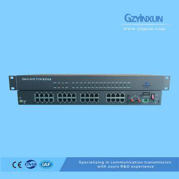 1 - 30 канальный интегрированный мультиплексор PCM - ZMUX-3030