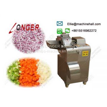 Industrial Ginger Cube Cutting Machine/Onion/Carrot/Apple Dicer/Dicing Machine