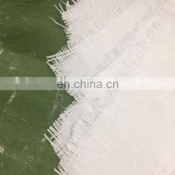 China tarpaulin factory LDPE woven fabric no coated white cloth for bags