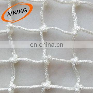 High quality rebound soccer goal net knotted sports netting for sale