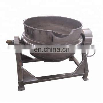 Industrial stainstless steel sandwich port boiler steam heating sandwich pot machine