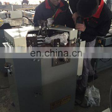 Corner Crimping Machinery / Aluminum Windows Manufacturing Tools
