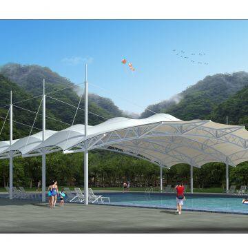 Transport Facilities Tension Membrane Self-cleaning