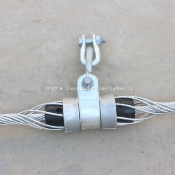 OPGW suspension clamp; ADSS suspension clamp; fiber cable suspension clamp