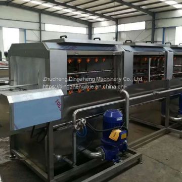 High Effective Continuous Plastic Tray Washer,Tray&Basket Washing Machine