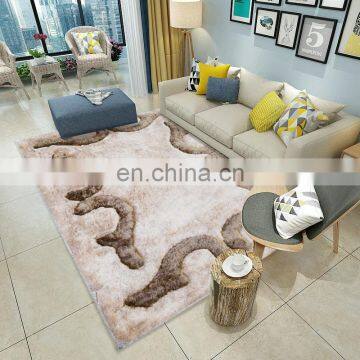 Household modern shag pile shaggy rug faux fur carpet