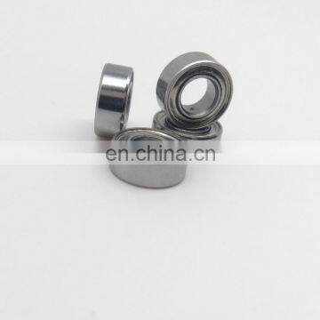 ISO9001:2015 stainless steel bearing smr74zz 4*7*2.5mm small axle bearing