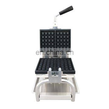 commercial new design snack machine waffle maker with rectangle shape