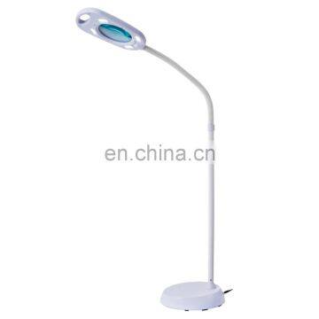 led magnify floor lamp for reading task light home decor