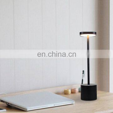 New Arrivals Modern Luxury Cordless Restaurant Table Lamp Usb Rechargable Outdoor Waterproof IP54 Table Lamp photo-5