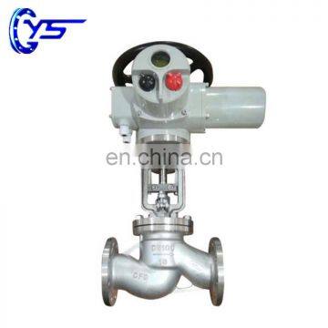 Carbon Steel SS Body Stainless Steel Stem Disc Motorized Control Globe Valve