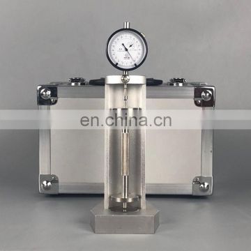 Digital cement length change comparator