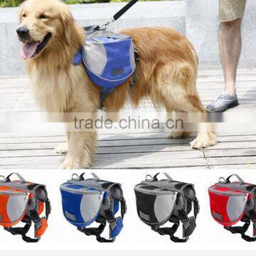 Wholesale Waterproof Outdoor Dog Backpack Saddle Bag for Traveling , Camping