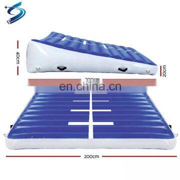 Price DWF Prix Folding Cheap Inflatable Tumbling Usato  Air Block Air Track Set Gym Gymnastics Tumble Ramp for Gymnast