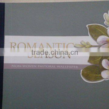 Romantic Season wallpaper catalogues/non woven wallpaper catalogues