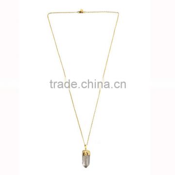 High quality gold necklace new simple designs for gift for women