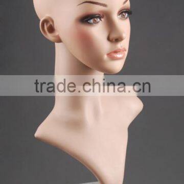 Plastic Head Model Female Realistic Head Cheap Model H1053 photo-5