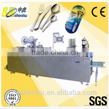 Automatic Blister Paper Card Cutlery/Razor Packing Machine